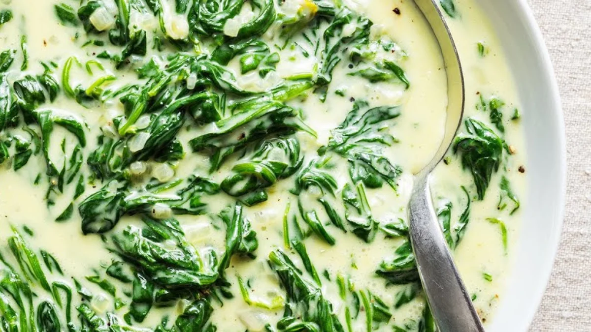 Creamed Spinach Recipe