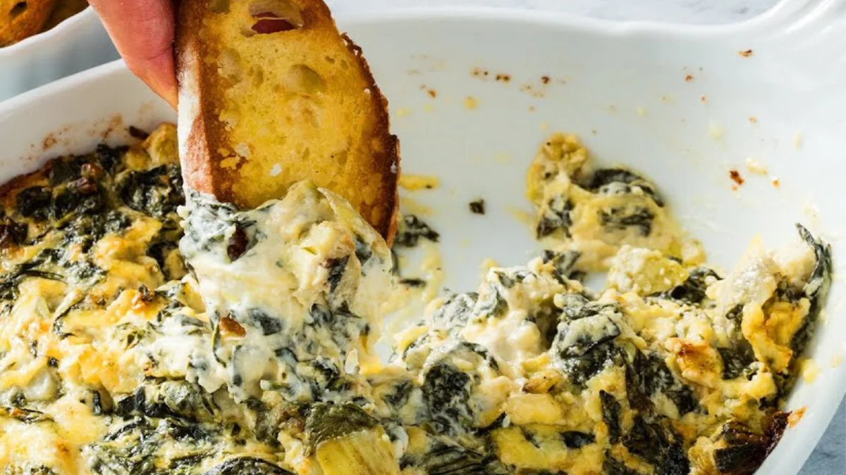 Delicious Spinach Artichoke Dip Recipe