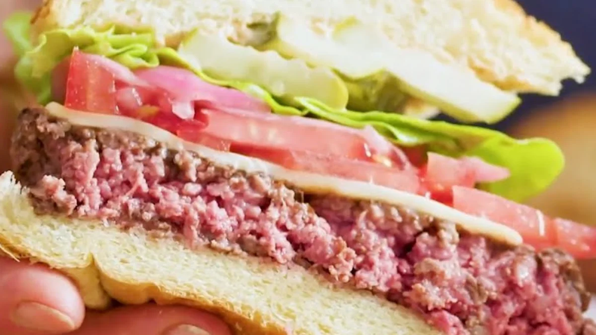 Burger Night in the Davison House: Homemade Burgers and Pickled Onions